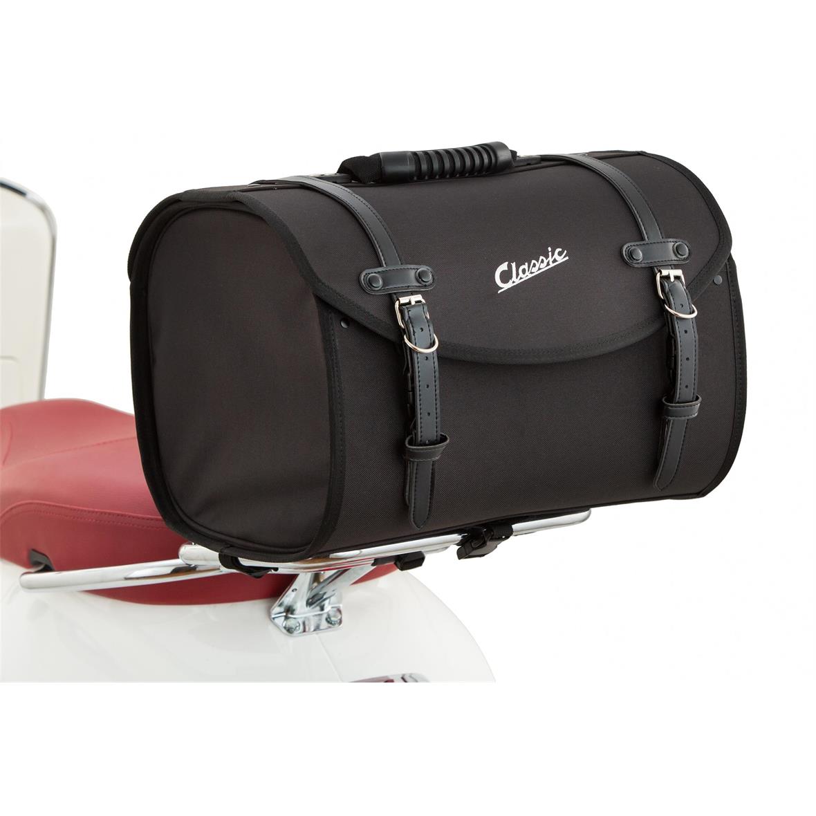 Bolsa grande "Classic" para Vespa - negra, nailon