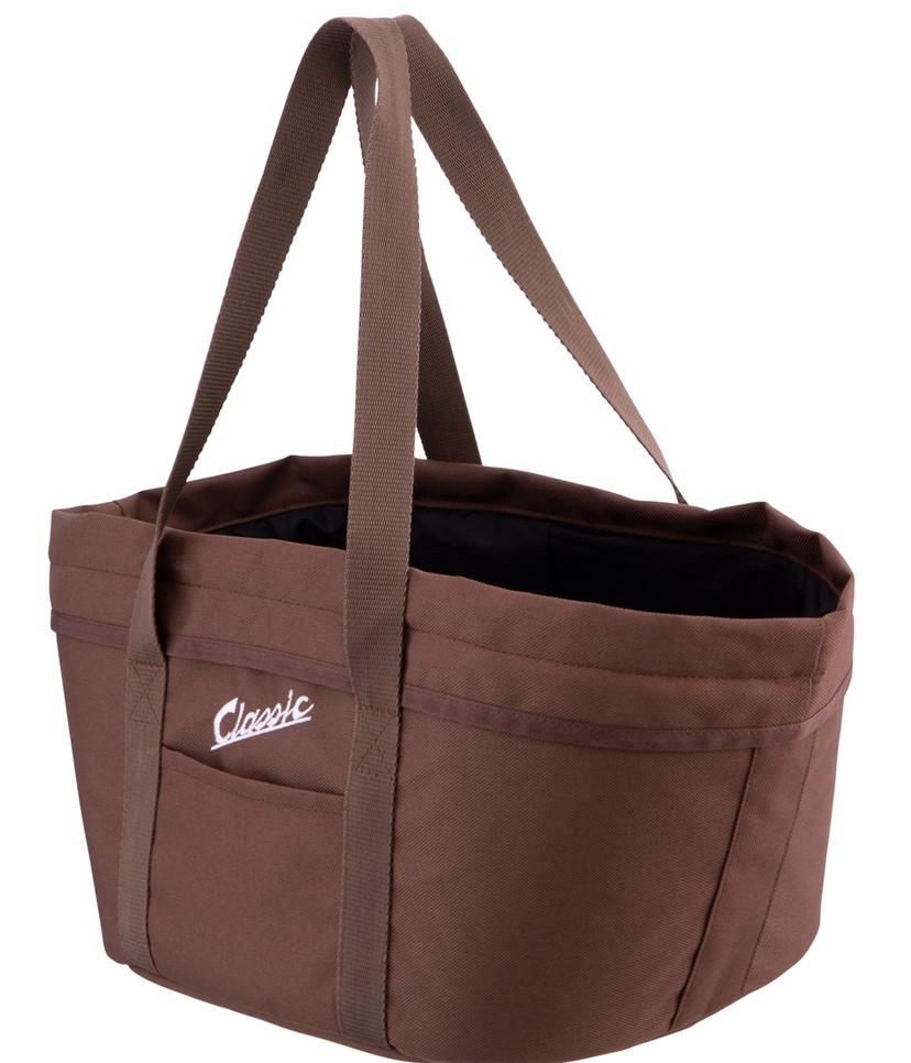 Bolsa interior clásica para Vespa para Top Case, marrón