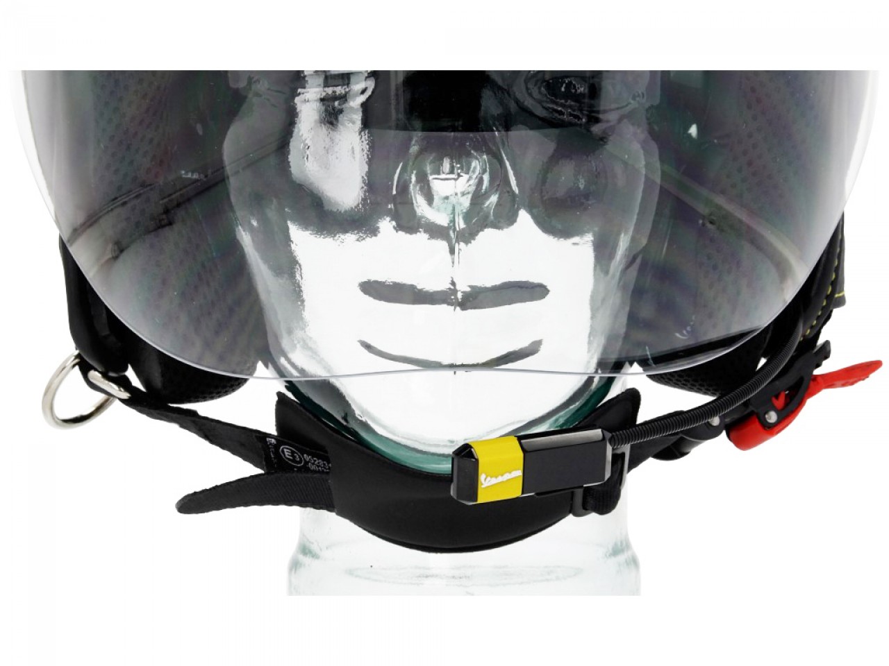 Visor de casco Vespa Jet 3.0 Bluetooth negro