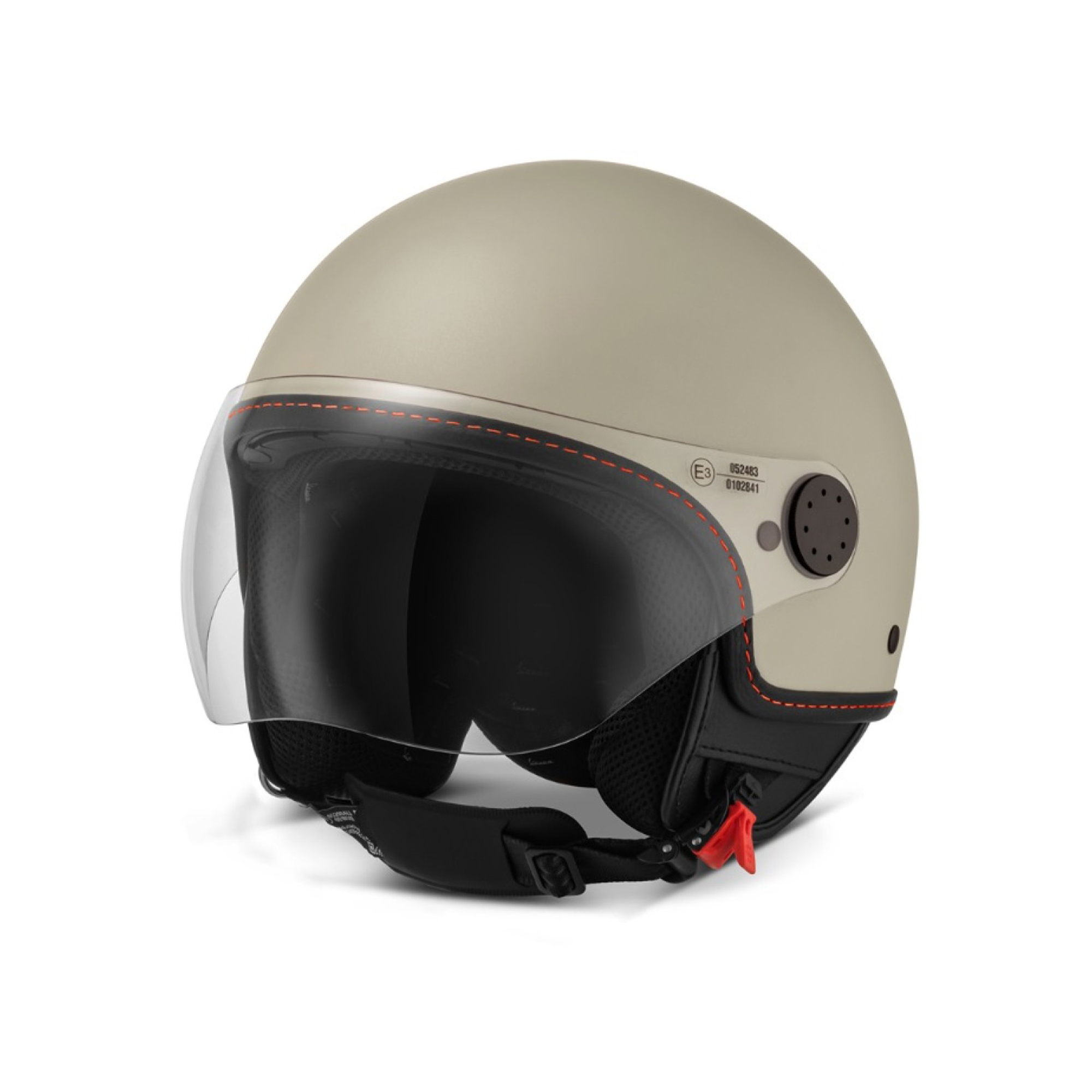 Visera Casco Vespa Jet 4.0 beige mate