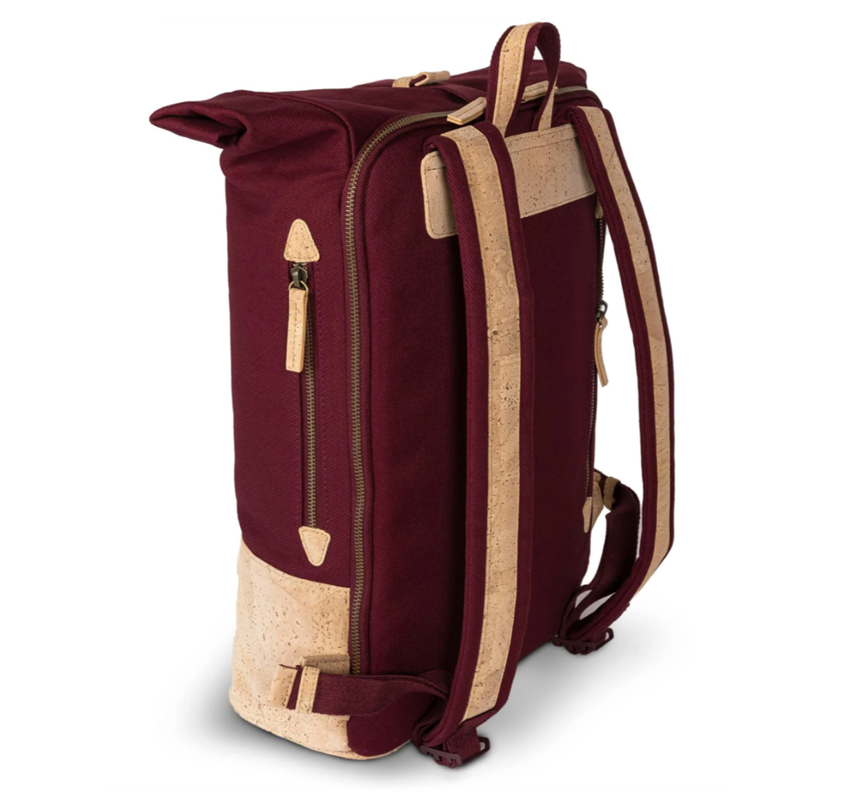 Mochila Sperling VESPA-Rider Night "Edición SIP" - rojo vino/corcho