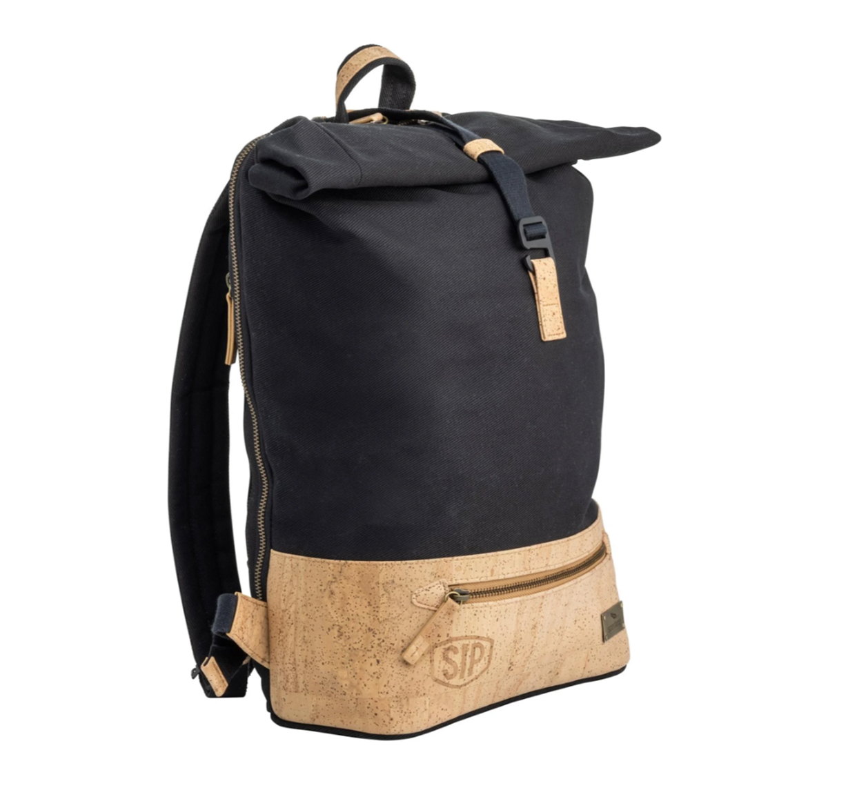 Mochila Sperling VESPA-Rider Night "Edición SIP" - negro/corcho