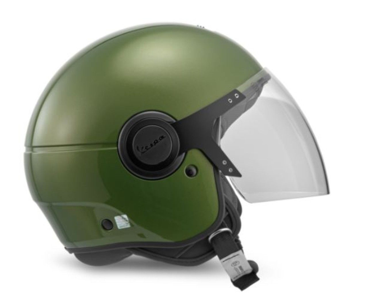 Casco Vespa jet Demi Jet, verde Argentario