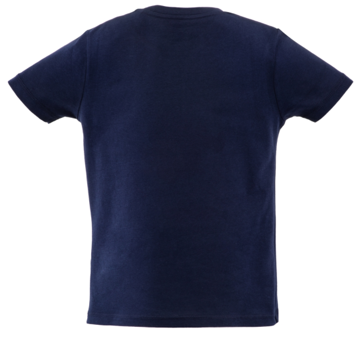 Camiseta infantil "Flyin high", azul oscuro