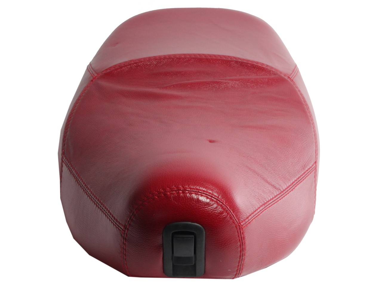 Asiento Vespa de cuero real rojo para LX 50-150cc Touring, ET2/ET4 /LX/LXV/S 50-150ccm-