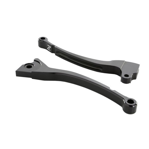 Juego de palancas de freno deportivas negras Zelioni izquierda y derecha para Vespa ET/​LX/​LXV/​S/​Primavera/​Sprint