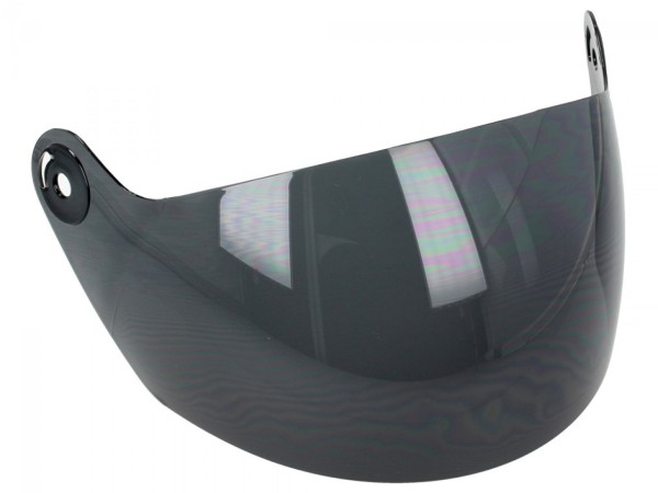Visera Helmo Milano para casco Turbine, tintada, antirrayas, larga