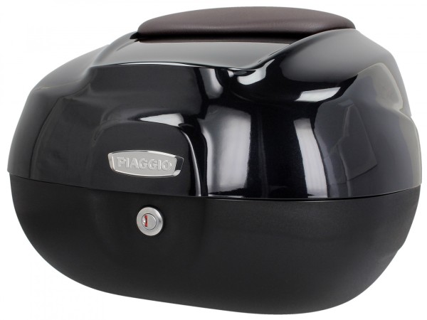 Maleta superior de 37 l con respaldo para Piaggio Medley 125/150/200 (20-24) - negro grafito 79/A