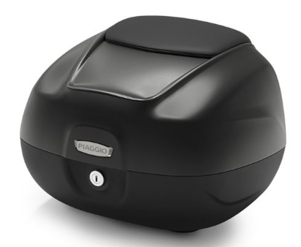Baúl 37L para Piaggio MP3 HPE 400/530 / Medley Sport 125/200 - negro mate 93/B