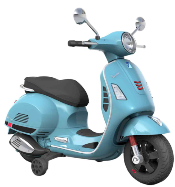 Patinete infantil Vespa GTS eléctrica 12V