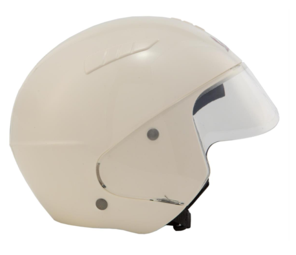 Casco protector para scooter infantil Vespa Granturismo, blanco