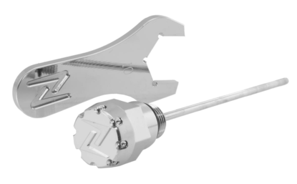 Tornillo de llenado de aceite aceite de motor para Vespa Primavera/​Sprint 125-150ccm i.e. 3V 4T CA, cromo