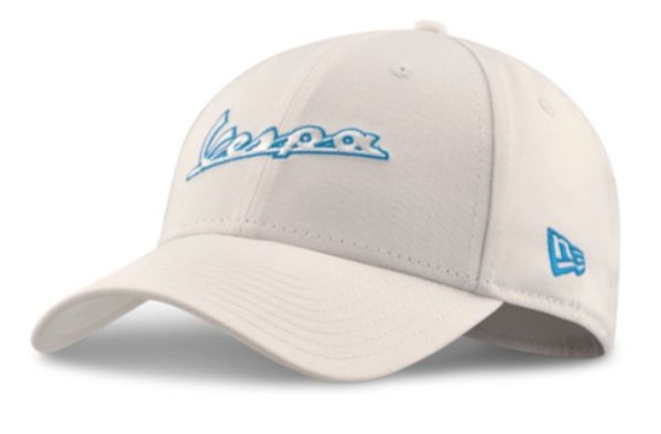 Gorra de béisbol Vespa DEC New Era 9Forty blanca