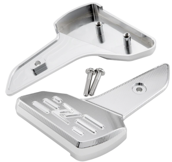 Reposapiés derecho e izquierdo para Vespa Primavera/​Sprint 50-150ccm 2T/​4T AC, cromo