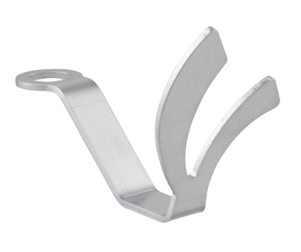 Gancho para casco, bajo asiento para Vespa, plata