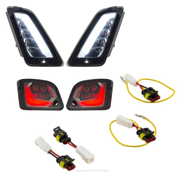 Kit de intermitentes delanteros y traseros para Vespa GTS/​GTS Super/​GTV/​GT 60/​GT/​GT L ('03-'13), tintados