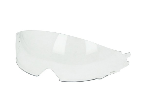 Visor solar Helmo Milano, transparente, resistente a los arañazos, antivaho