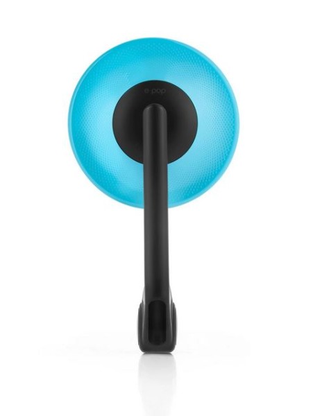 Espejo de manillar RIZOMA E-POP izquierda o derecha para Vespa, negro/azul