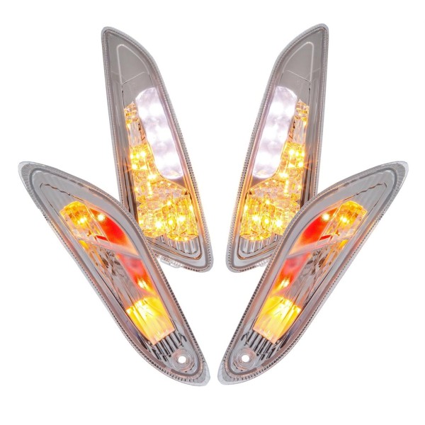 Juego intermitentes LED claro para Vespa Primavera/​Sprint 50ccm 2T/​4T