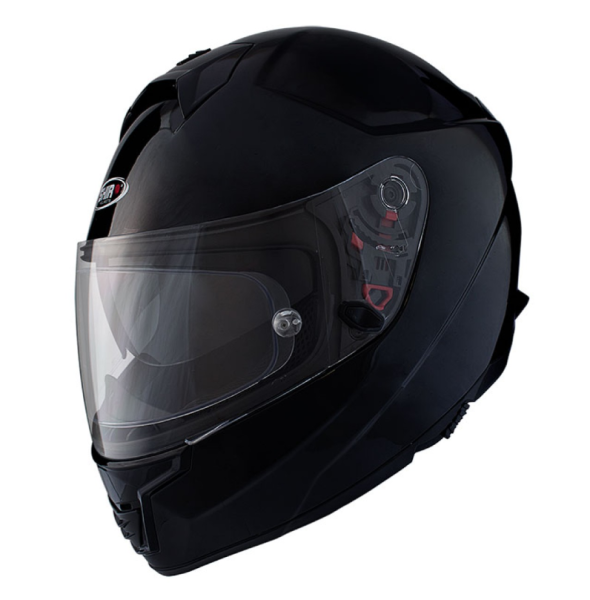 Casco integral Shiro, SH351, Fibra, negro