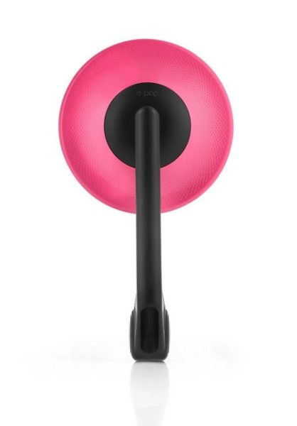 Espejo de manillar RIZOMA E-POP izquierda o derecha para Vespa, negro/rosa