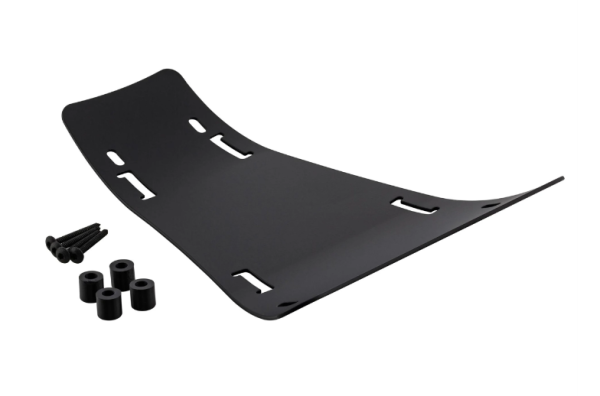 Portaequipajes escalonado Reposapiés 2.0 para Vespa GTS/GTS Super/GTV/GT, negro mate