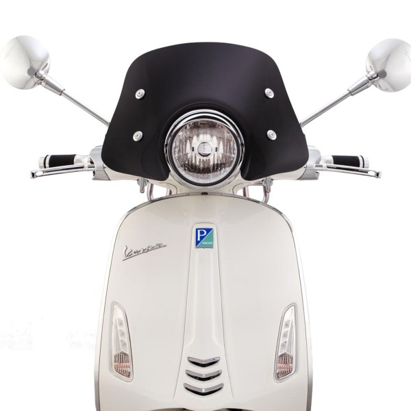 Parabrisas Ermax Piccolo para Vespa Primavera - tintado negro