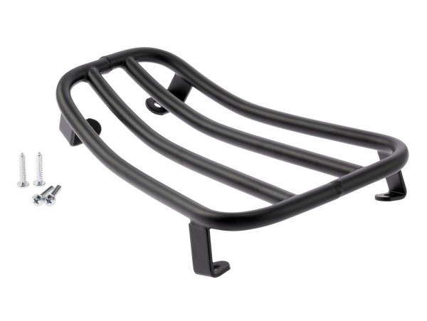 Paso de portaequipajes para Vespa GTS/​GTS Super/​GTV/​GT 60/​GT L 125-300ccm 4T LC, negro mate