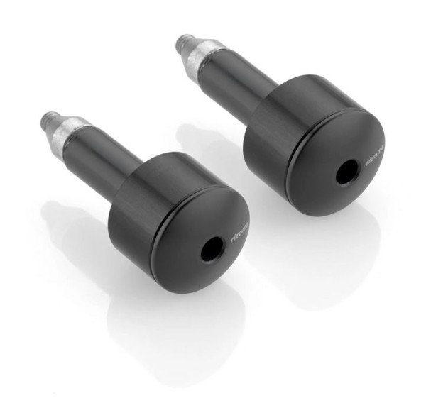 Contrapesos de manillar RIZOMA izquierdo y derecho para Vespa, anodizado negro