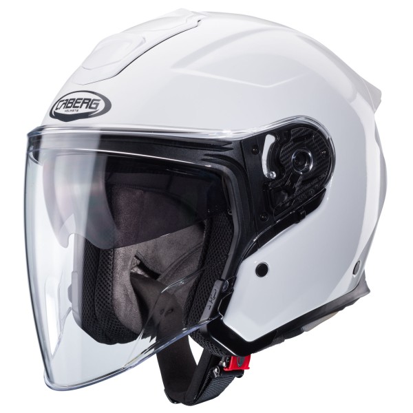 Casco Caberg Flyon II blanco metalizado