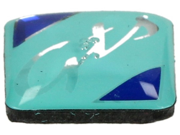 Decoración, GTS, verde, azul