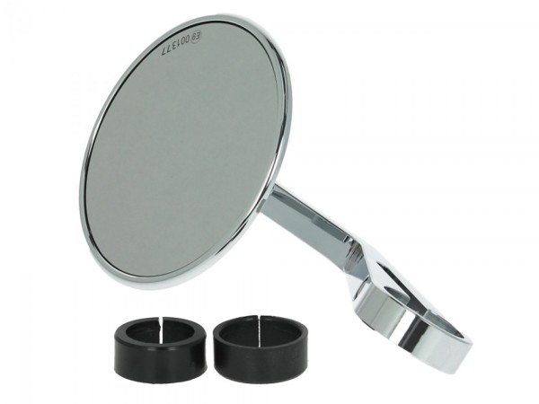 Retrovisor del extremo del manillar para Vespa izquierda o derecha, cromo, Highsider Montana