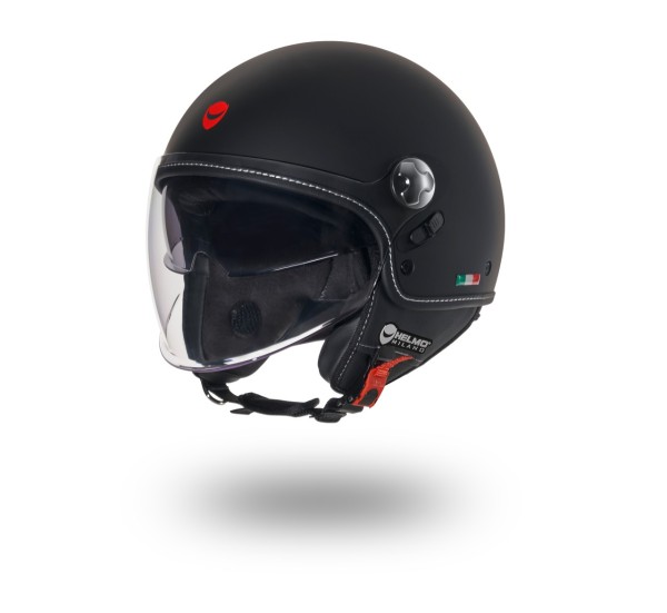 Helmo Milano Demi Jet Eos negro mate