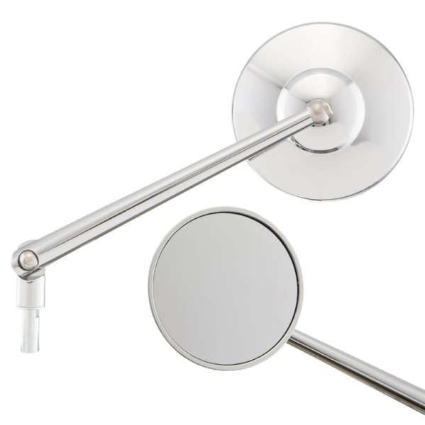 Retrovisor estándar izquierdo o derecho para Vespa PX 125-200ccm, cromado