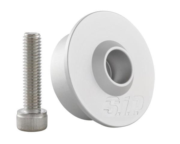 Kit de montaje para retrovisores de extremo de barra sin pesos en los extremos de la barra, MK II, plateado