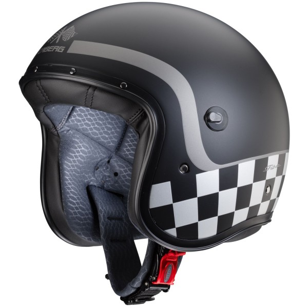 Casco Caberg Freeride Formula, negro mate/gris plata