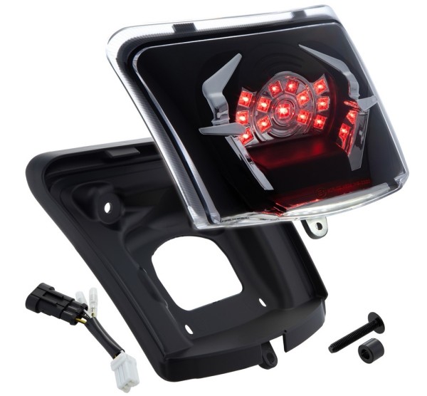 Piloto trasero MK II LED para Vespa GTS/​GTS Super/​GTV 125-300ccm HPE ('18-), transparente