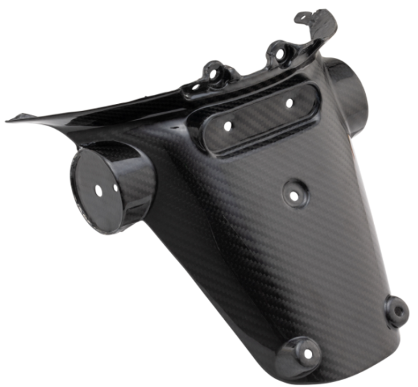 Porta matrícula para Vespa Primavera/​Sprint 50-150ccm, carbono