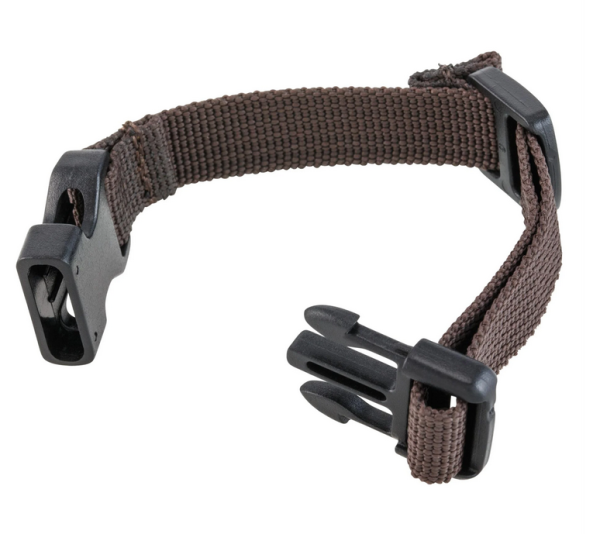 Bolsa/maleta con correa de montaje "Classic", trasera, pequeña, marrón oscuro