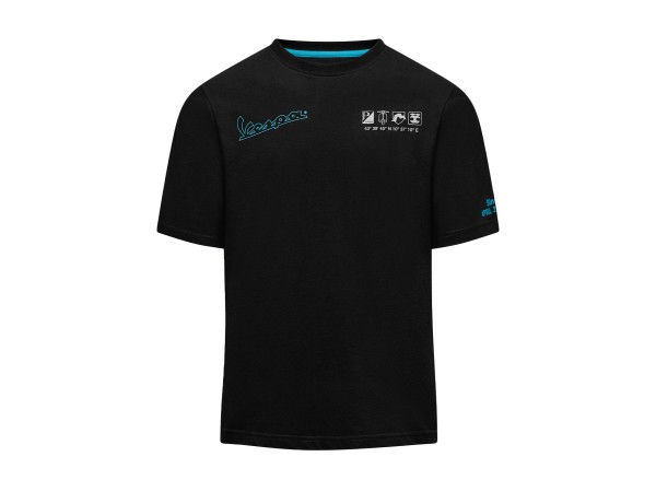 Camiseta Vespa negra colección DEC