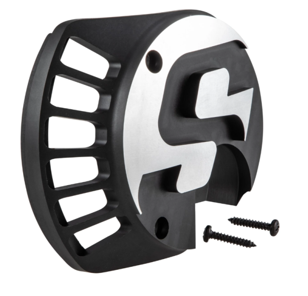 Tapa de toma de aire vario para Vespa GTS/GTS Super/GTV/GT 60/GT/GT L 125-300cc, negro/plateado