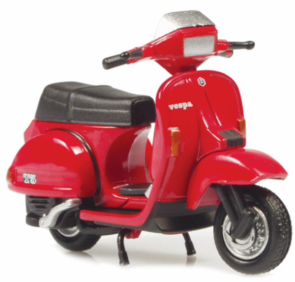 Modelo Vespa T5 (1985), rojo