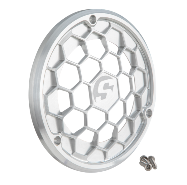 Cubre rueda de ventilador para Vepsa LX/S/Primavera/Sprint/946, plata mate