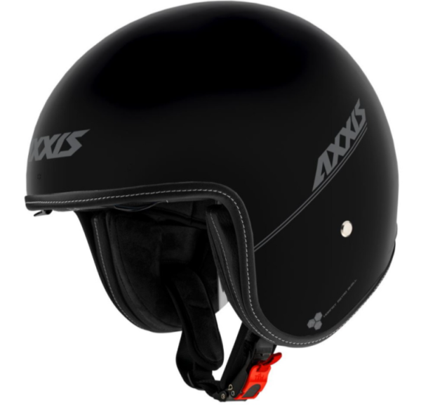 Casco Axxis Jet, Hornet SV Royal, negro mate