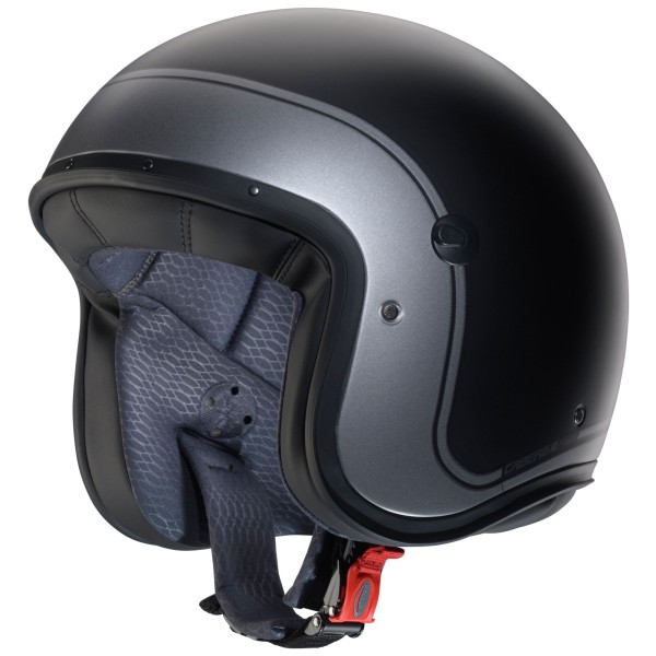 Casco Caberg Freeride X Imola negro mate/pistola metalizado