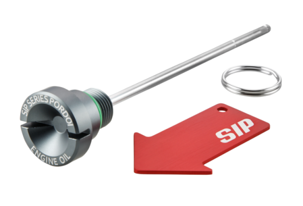 Tornillo de llenado de aceite aceite de motor para Vespa Primavera/​Sprint 125-150ccm i.e. 3V 4T CA, gris