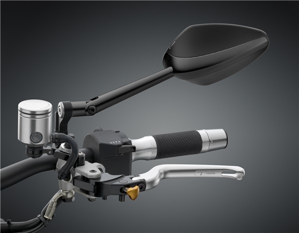 Espejo RIZOMA "Veloce naked" izquierdo o derecho para Vespa, negro