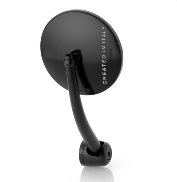 Espejo de manillar RIZOMA "SPIRIT RS" para Vespa GTS/GTS Super/GTV/GT, letras plateadas