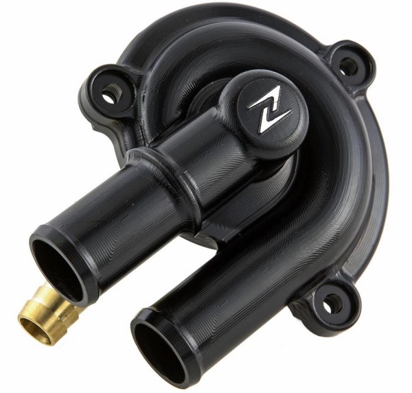 Tapa de bomba de agua para Vespa GTS/​GTS Super/​GTV/​GT 60/​GT/​GT L 125-300ccm 4T LC, negra
