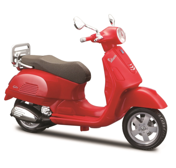 Modelo Vespa GTS 300, rojo
